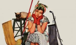 ‘Flushing with Anger in a Rest Room’ by Frank De Canio    