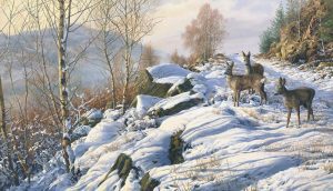 'The Deer Crossing' by Ken Allan Dronsfield 2 ‘The Deer Crossing’ by Ken Allan Dronsfield