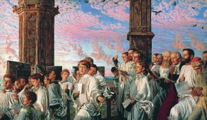 ‘Lament for Hymns, We Cease to Die’ by David Hollywood