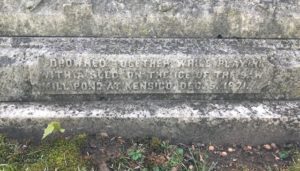 ‘At the Cemetery’ and Other Poetry by Joe Tessitore