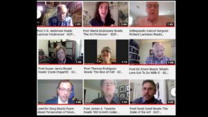 Poetry Readings from 2020 SCP Symposium - 'A Celebration of Meter and Rhyme' (Session I) 3 Poetry Readings from 2020 SCP Symposium – ‘A Celebration of Meter and Rhyme’ (Session I)