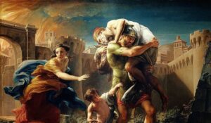 The Aeneid, Book I, Lines 1-50: A Rhyming Translation by Len Krisak