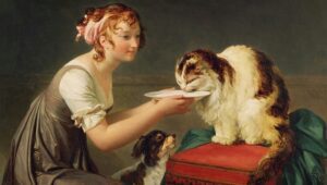 'Ode to George Lionel, the Cat' by Jeff Eardley 3 poem/cook/cats