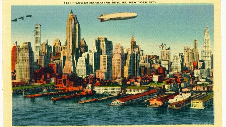 ‘It’s Raining Now in New York City’ by Martin Rizley