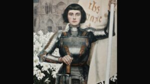‘The Duke D’Alençon Meets Joan of Arc’ by Ben Broussard