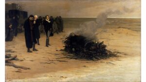 Percy Bysshe Shelley Poem Put to Music for Death Commemoration, by Guntbert Markefka
