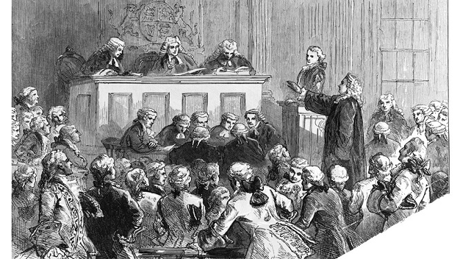 Two Courtroom Sonnets by Carl Kinsky