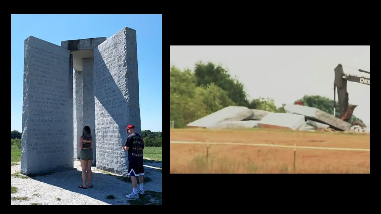 On the Recent Destruction of the Georgia Guidestones, by Susan Jarvis Bryant