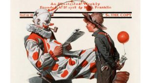 ‘Clowns Teach Writing Classes’ by Janice Canerdy