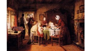 ‘Inviting Some Friends to a Birthday Dinner’ by Jeremiah Johnson