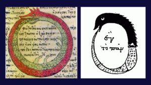 poem/Ouroboros/snake eating its own tail/civilization