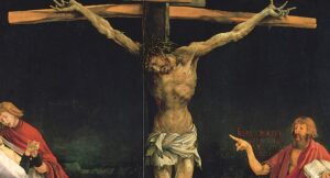A Poem for Good Friday on Grűnewald’s <em/>Crucifixion</em>, by James A. Tweedie 3 poem/tweedie/Easter