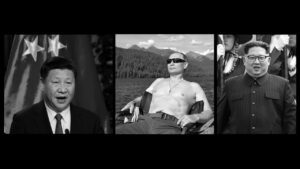 Sketches of Three Communistic Big Heads: Poems by Damian Robin 2 poem/robin/human rights in China