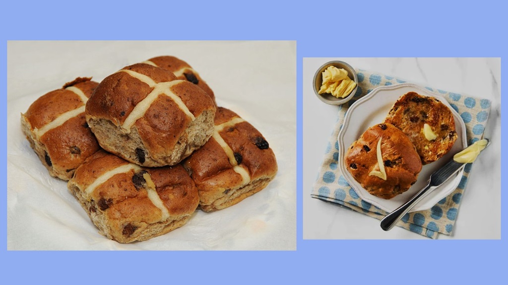 A Limerick on New Hot Cross Buns with Tick (Check Mark), by Paul A. Freeman