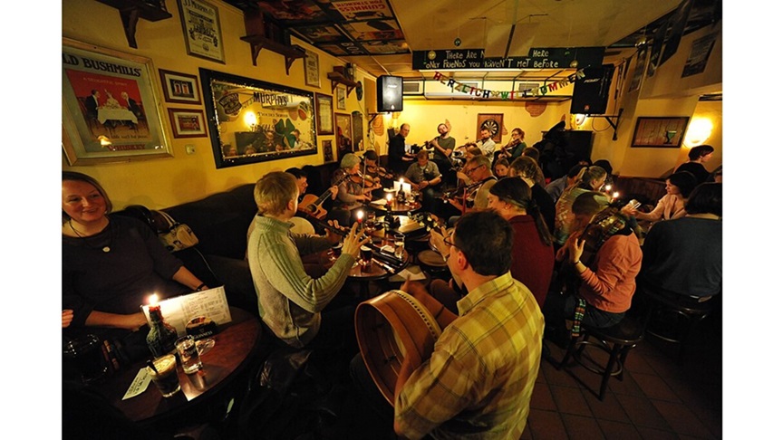 A Poem and Song for St. Patrick’s Day: ‘The Session’ by Jeff Eardley