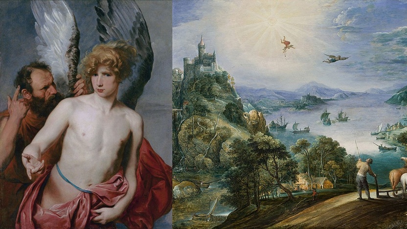 A Poetic Retelling of the Myth of Icarus and Daedalus, Martin Rizley