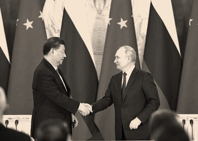 Vladimir Putin and Xi Jinping (public domain)