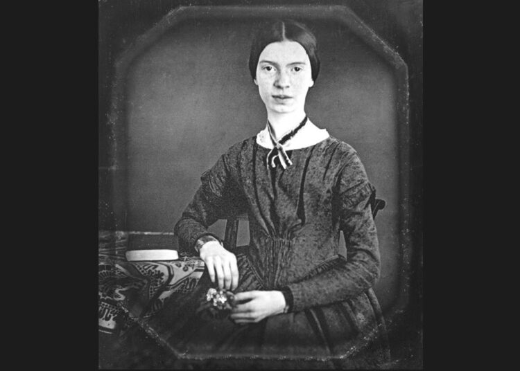 photo of Emily Dickinson (Public Domain)