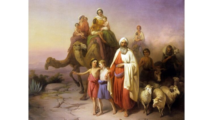 "Abraham's Journey from Ur to Canaan" by József Molnár