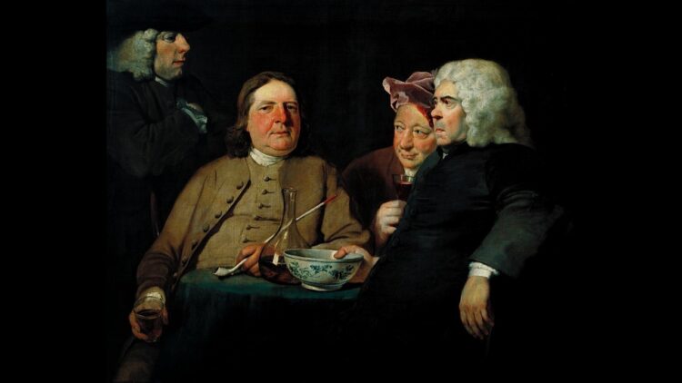 "Mr. Oldham and His Guests" by Joseph Highmore