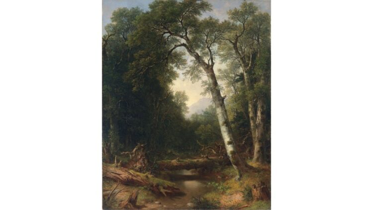 'Early Days' and Other Sonnets by Sally Cook 1 "A Creek in the Woods" by Asher Brown Durand