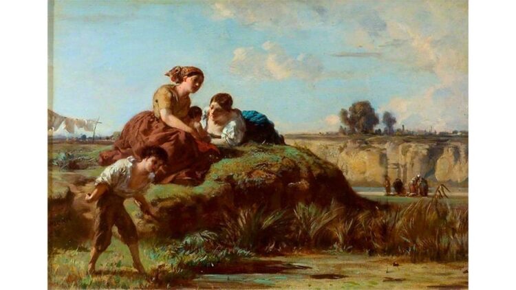 "Catching Frogs" by Barthélemy Menn