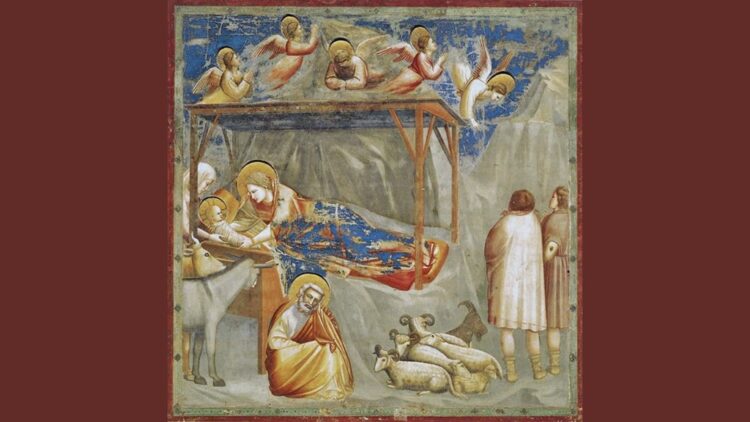 "Scenes from the Life of Christ 1. Nativity---Birth of Jesus" by Giotto di Bondone