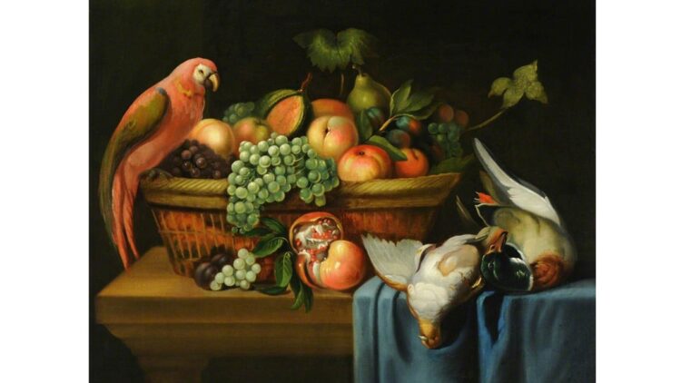 'Dead Singer': A Poem by Bob Schildgen 1 "Still Life with a Parrot, Fruit and Dead Birds" by Jakob Bogdany