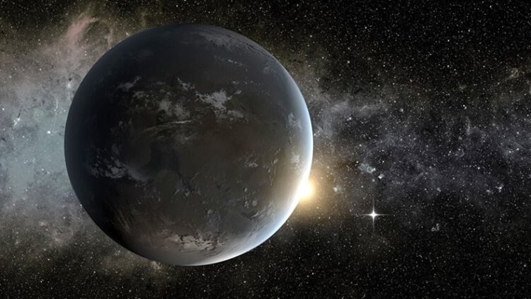 illustration of an exoplanet (NASA)
