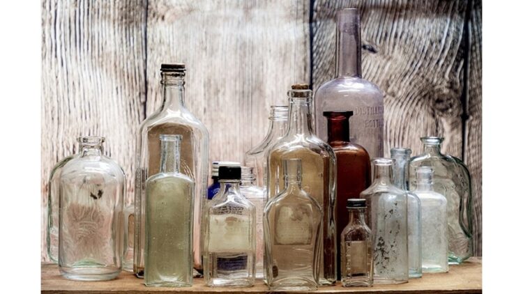 photo of old glass bottles (Cindy Shebley)