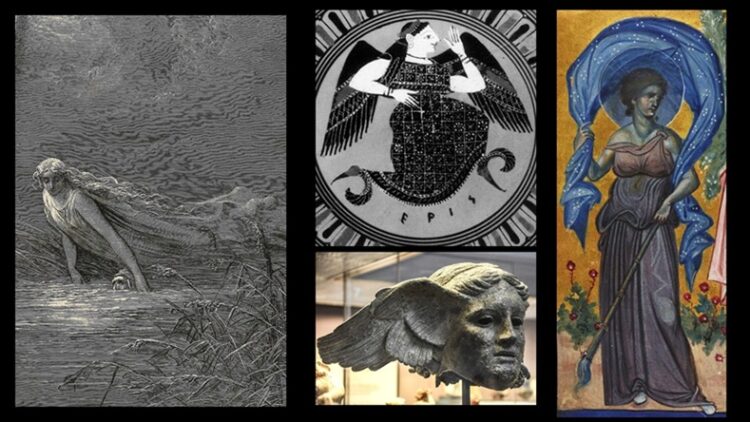 'PTSD in Ilium' and Other Poetry on Forgetfulness, by C.B. Anderson 1 depictions of goddess of forgetfulness Lethe, goddess of discord Eris, god of sleep Hypnos, and goddess of night Nyx (public domain)