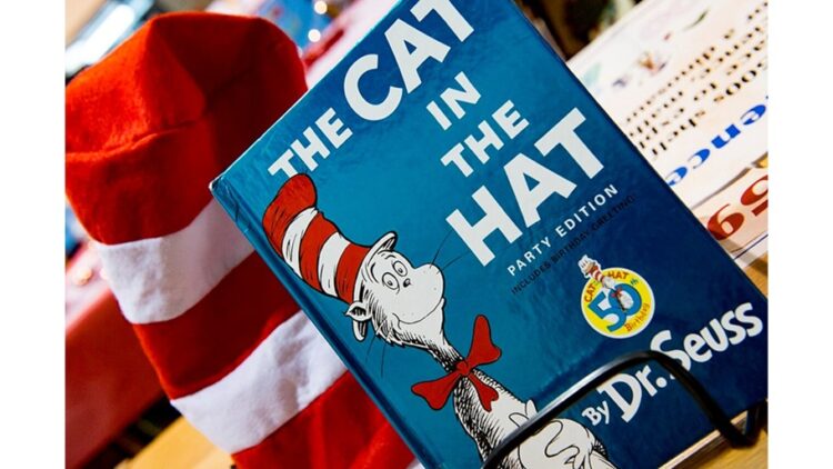 photo of Cat in the Hat book by Dr. Seuss (public domain)