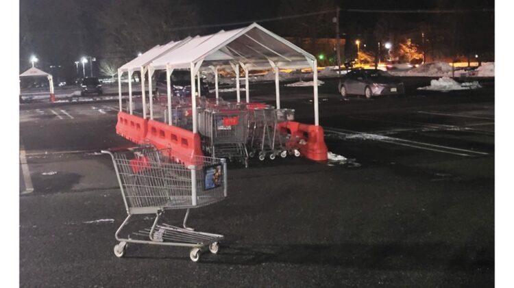 'No Doubt Someone Was Very Busy' and Other Poems by Russel Winick 1 photo of a shopping cart (public domain)