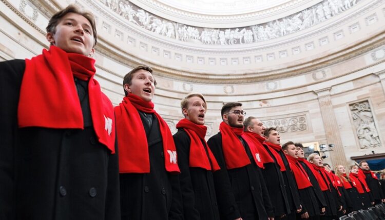 University of Nebraska–Lincoln Choir performs at Donald Trump's second inauguration (public domain)