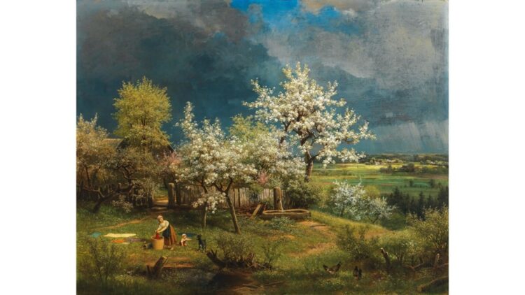 'Spring Storm': A Poem by Paul Buchheit 1 "A Brewing Storm in Spring" by Eduard Leonhardi
