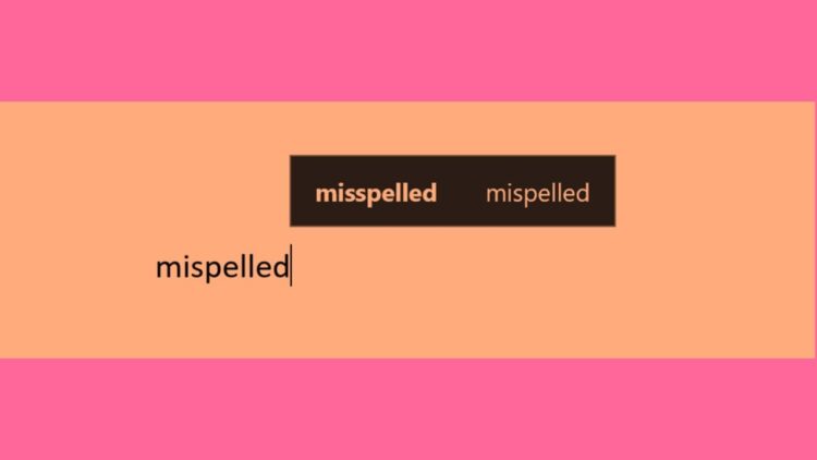 'To Thine Own Text Be True': A Valentine's Day Poem by Susan Jarvis Bryant 1 Windows 10 suggesting a correction for the word misspelled (public domain)