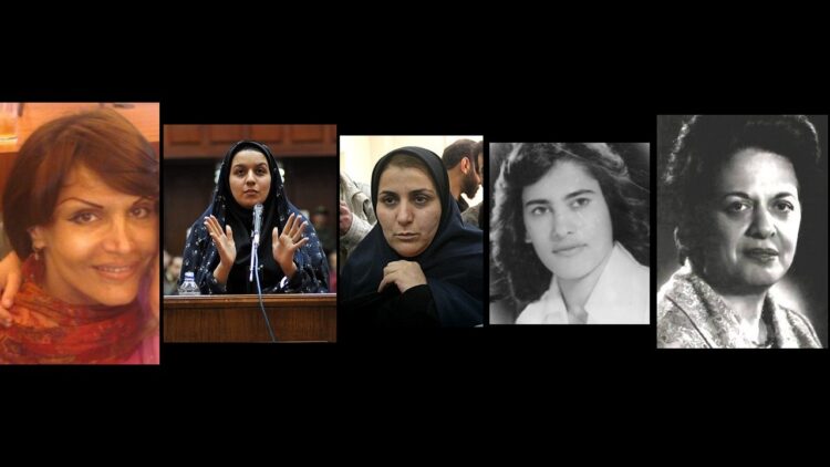 Iranian women executed for thought crimes by the current regime (public domain)