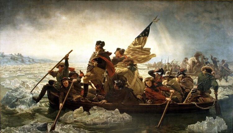"Washington Crossing the Delaware" by Emanuel Leutze