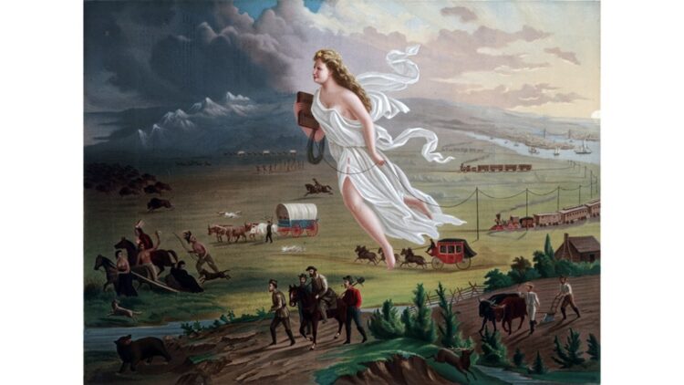 'Look Away': A Poem for America's 250th Anniversary, by Roger Crane 1 "American Progress" by John Gast