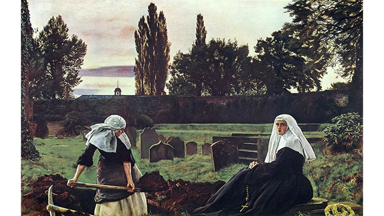 ‘The Gravedigger’: A Poem by Marie Burdett