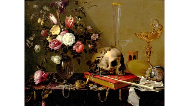 'Chastity': A Sonnet Sequence by Justin Dasher 1 a vanitas still life with bouquet and skull, by Adriaen van Utrecht