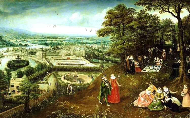 'To May, the Prince of Months' by Eustache Deschamps, Translated by Margaret Coats 1 "Spring Landscape (May)" by Lucas van Valckenborch I