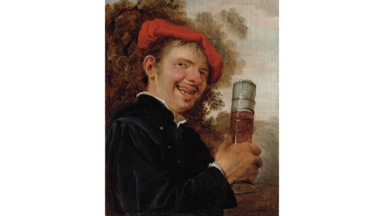 "Laughing Man" by Petrus Staverenus