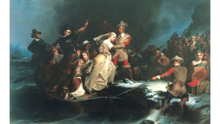 'American Dreams': A Poem by Adam Sedia 1 "The Landing of the Pilgrims at Plymouth Rock, 1620" by Peter F. Rothermel