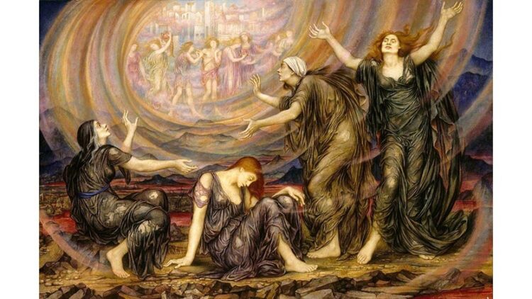 'Professional Mourner': A Poem by Brian Yapko 1 "The Mourners" by Evelyn De Morgan
