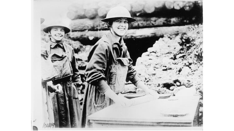 'The American Spirit': A Poem by Dusty Grein 1 a photo of salvation army workers at the Front (Library of Congress)