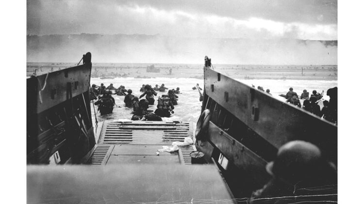 'Omaha Beach' and Other Poetry by Bradford Skow 1 photo from Omaha, D-Day, June 6, 1944 (U.S. Coast Guard)