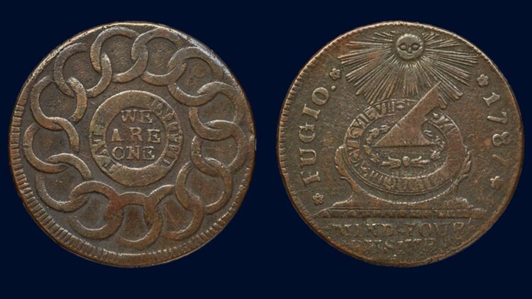 'Ben Franklin's Copper Fugio Cent': A Poem by Geoffrey Smagacz 1 the fugio cent created by Benjamin Franklin (public domain)