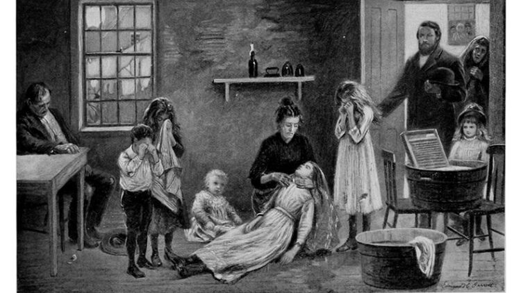 'On the Death of One Too Young to Die': A Poem by Jeffrey Essmann 1 illustration of the death of a young person (public domain)