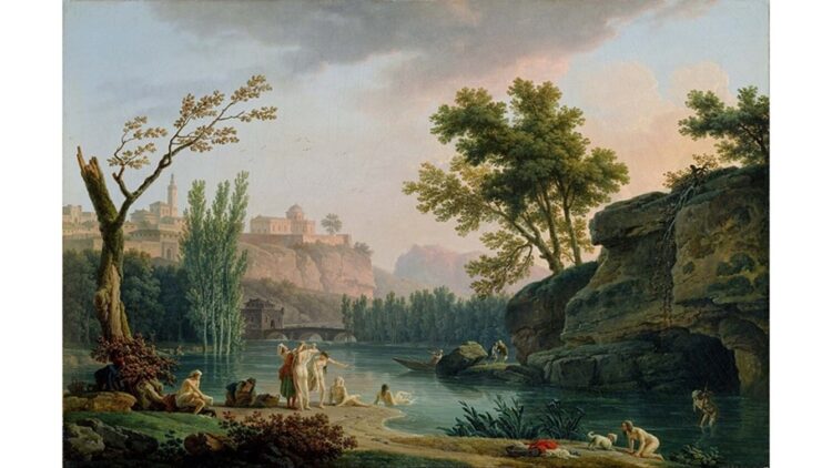 'Serenade' and Other Poetry by Adam Sedia 1 "Summer Evening Landscape in Italy" by Joseph Vernet